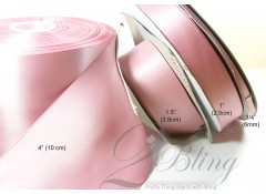 4 inch  (100mm) Double Sided Satin Ribbon - 2m Length